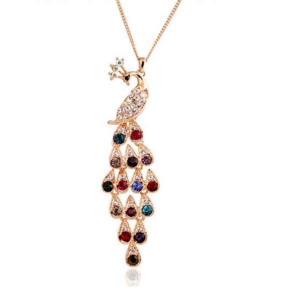 Подвеска SWAROVSKI Павлин