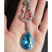 Колье SWAROVSKI Аннет голубое
