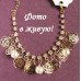 Позолоченный браслет Жемчужная роза