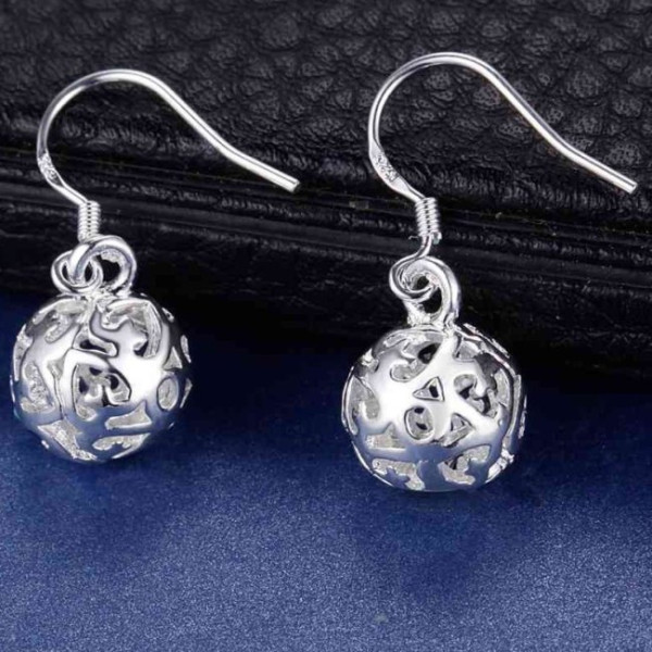 Серьги TIFFANY Ажур сердец