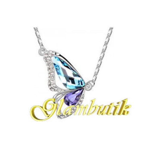 Ювелирная подвеска Swarovski Бабочка блеска