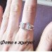 Серебрённое кольцо Узел