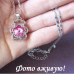 Подвеска SWAROVSKI Мишка с кристаллом