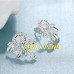 Серебрённые серьги Астры