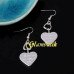 Серьги Tiffany Сердца надписи