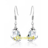 Серьги Swarovski-style Кристалл