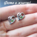 Ювелирные серьги Heart to Heart Emerald