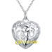 Подвеска Ажурное сердце Tiffany меньшее