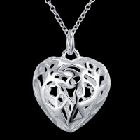Подвеска Ажурное сердце Tiffany меньшее