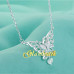Подвеска Tiffany butterfly