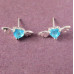 Серьги Tiffany Сердце с крыльями