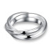 Кольцо в стиле Tiffany Кольца трио