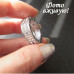 Подвеска Bvlgari Кольцо в кристаллах