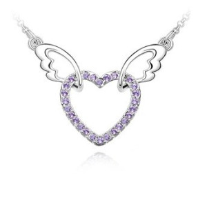 Подвеска SWAROVSKI Сердце на крыльях siren