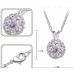Комплект SWAROVSKI Волшебство пурпурное