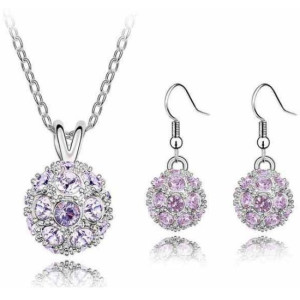 Комплект SWAROVSKI Волшебство пурпурное