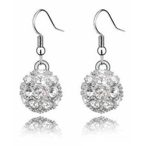 Ювелирные серьги Swarovski Волшебство кристалл