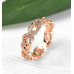 Кольцо в стиле Chopard Коронованное завитками