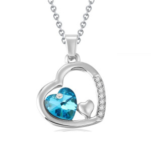 Подвеска SWAROVSKI Сердце в сердце