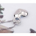 Подвеска SWAROVSKI Тау малиновая