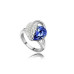Кольцо SWAROVSKI Кристалл с листиком