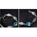 Браслет SWAROVSKI Листики с кристаллом