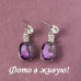 Ювелирные серьги Swarovski Rene fio