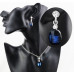 Ювелирные серьги Swarovski Rene sapfir