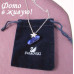 Подвеска SWAROVSKI Звезда sapfir