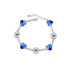 Браслет SWAROVSKI Сердца в цветах