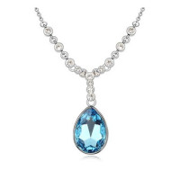 Колье SWAROVSKI Аннет голубое