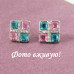Ювелирные серьги Swarovski Кватро