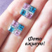 Ювелирные серьги Swarovski Кватро