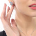 Ювелирные серьги Swarovski Кватро