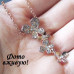 Подвеска SWAROVSKI Бабочки кристалл