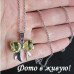 Подвеска SWAROVSKI Бант