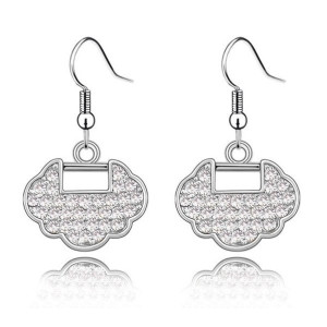 Серьги SWAROVSKI Глам открывашка кристалл