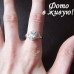 Серебрённое кольцо Алмазные мечты