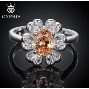 Серебрённое кольцо Синтия