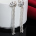 Серьги Tiffany Розочки с нитями – Glambutik