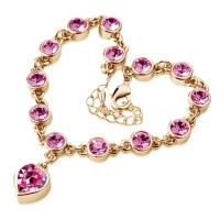 Браслет SWAROVSKI crystal of love roz
