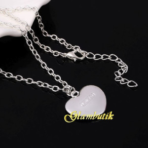 Подвеска Tiffany Love надписи