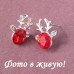 Ювелирные серьги Олени