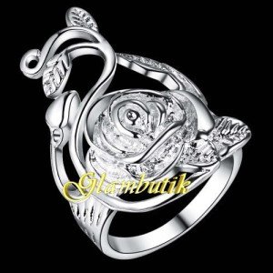 Кольцо Tiffany вдохновение розы