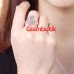 Кольцо в стиле Tiffany Листики