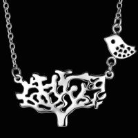 Подвеска Tiffany Птичка и дерево