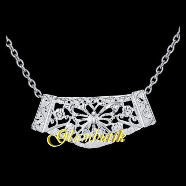 Подвеска на цепи Tiffany Ажур бабочки