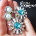 Серьги Swarovski-style Верия