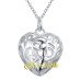 Подвеска Ажурное сердце Tiffany меньшее