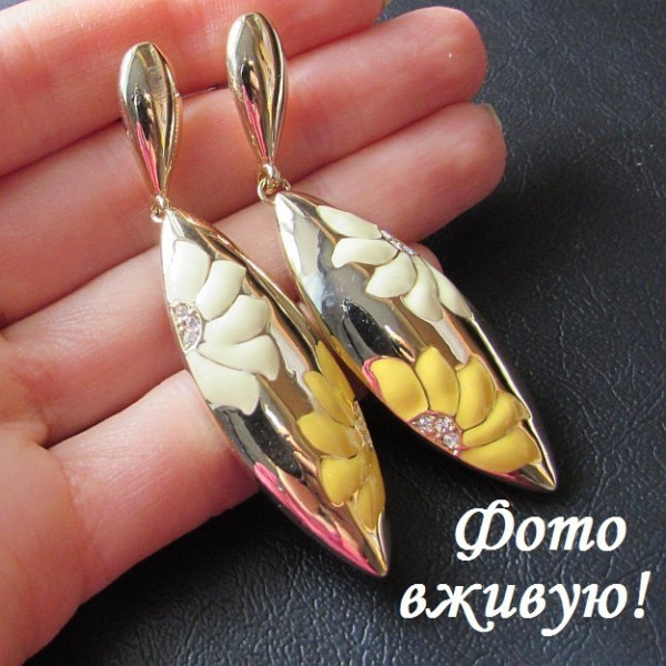 Длинные серьги Волшебство лета – Glambutik
